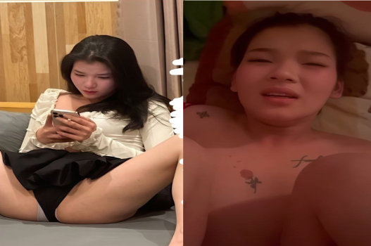Em Quỳnh xử lý lông bím rồi làm cho dễ chịu