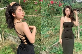 Lê Minh Nguyệt lộ clip sex tại vườn hoa hồng